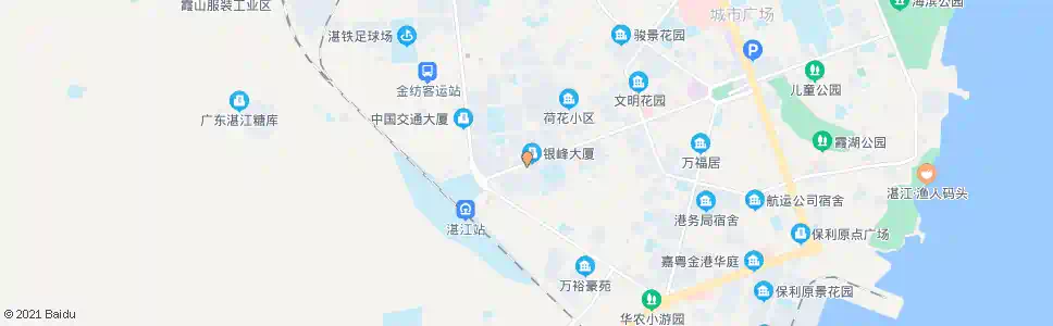 湛江南站批发市场_公交站地图_湛江公交_妙搜公交查询2025