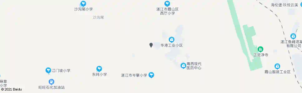 湛江华天路_公交站地图_湛江公交_妙搜公交查询2025