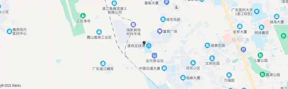 湛江铁路四区_公交站地图_湛江公交_妙搜公交查询2025
