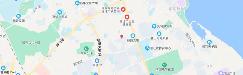 湛江康强路东_公交站地图_湛江公交_妙搜公交查询2025