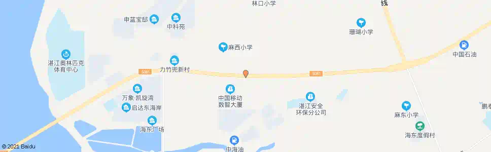 湛江李西村_公交站地图_湛江公交_妙搜公交查询2025