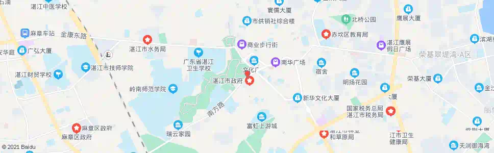 湛江外经局_公交站地图_湛江公交_妙搜公交查询2025