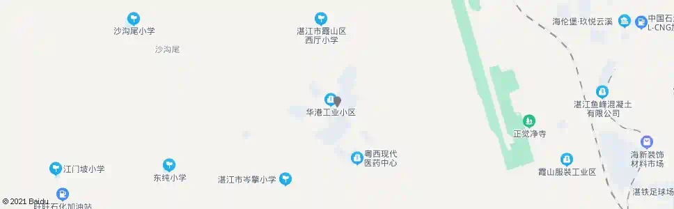 湛江华港路_公交站地图_湛江公交_妙搜公交查询2025