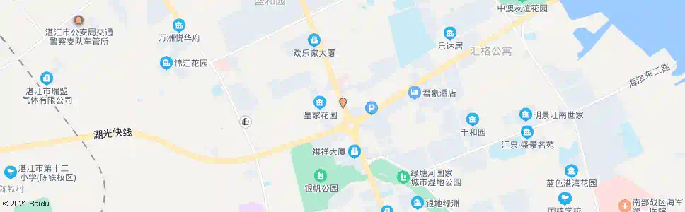 湛江湛江海关_公交站地图_湛江公交_妙搜公交查询2025