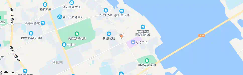 湛江龙潮路口_公交站地图_湛江公交_妙搜公交查询2025
