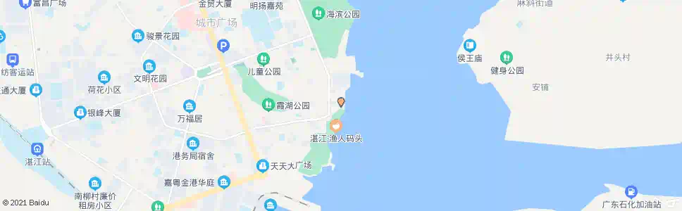 湛江东堤路_公交站地图_湛江公交_妙搜公交查询2025