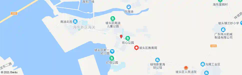 湛江坡头区政府_公交站地图_湛江公交_妙搜公交查询2025