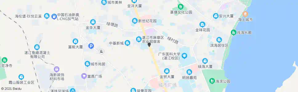 湛江华威饼干厂_公交站地图_湛江公交_妙搜公交查询2025