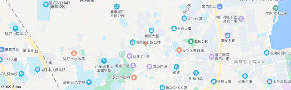 湛江潮州路_公交站地图_湛江公交_妙搜公交查询2025