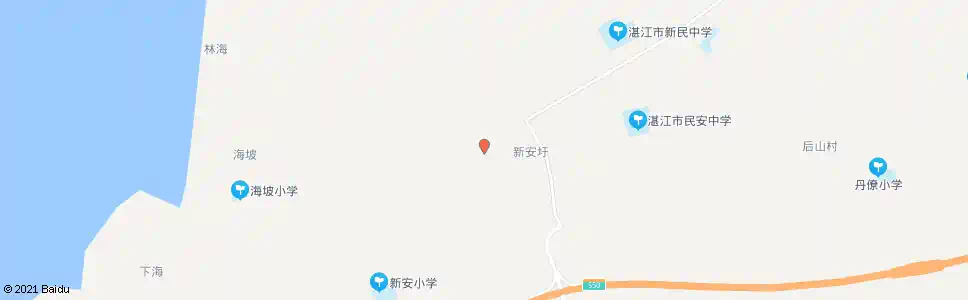 湛江三星_公交站地图_湛江公交_妙搜公交查询2025