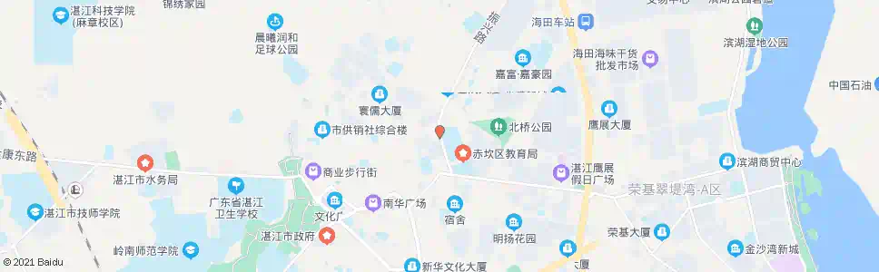 湛江吉祥路_公交站地图_湛江公交_妙搜公交查询2025