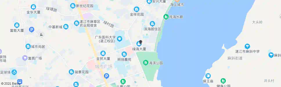 湛江鑫海名城_公交站地图_湛江公交_妙搜公交查询2025