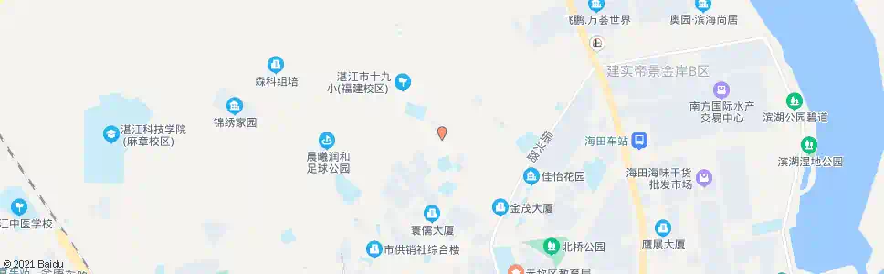 湛江一九六医院_公交站地图_湛江公交_妙搜公交查询2025