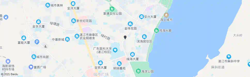 湛江菉塘_公交站地图_湛江公交_妙搜公交查询2025