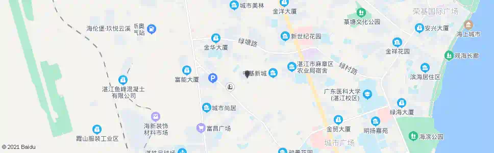 湛江文明北一路_公交站地图_湛江公交_妙搜公交查询2025
