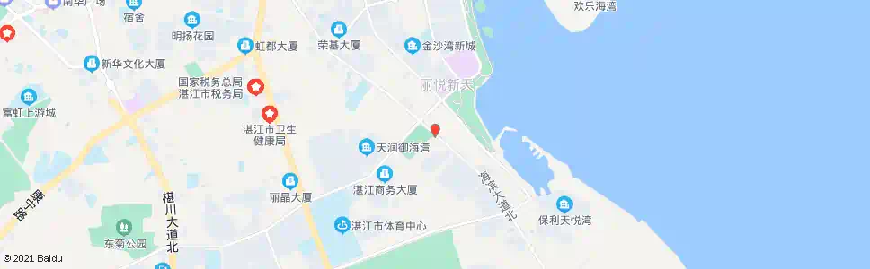 湛江会展中心_公交站地图_湛江公交_妙搜公交查询2025