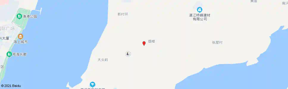 湛江烟楼_公交站地图_湛江公交_妙搜公交查询2025