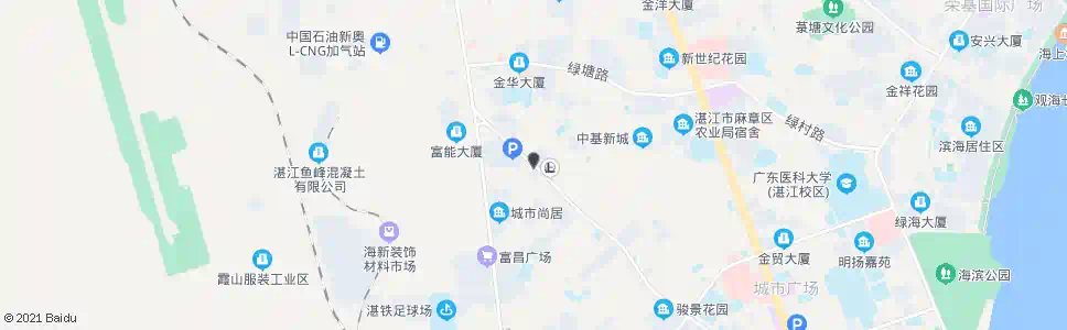 湛江新村_公交站地图_湛江公交_妙搜公交查询2025