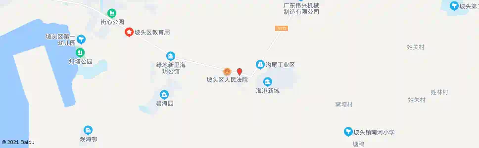 湛江海港新城_公交站地图_湛江公交_妙搜公交查询2025