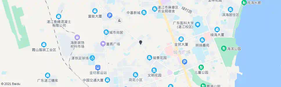 湛江椹川西一路_公交站地图_湛江公交_妙搜公交查询2025