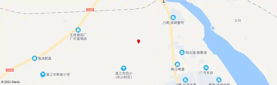 湛江东山村_公交站地图_湛江公交_妙搜公交查询2025