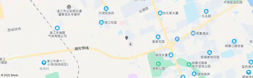 湛江屋山家私城_公交站地图_湛江公交_妙搜公交查询2025