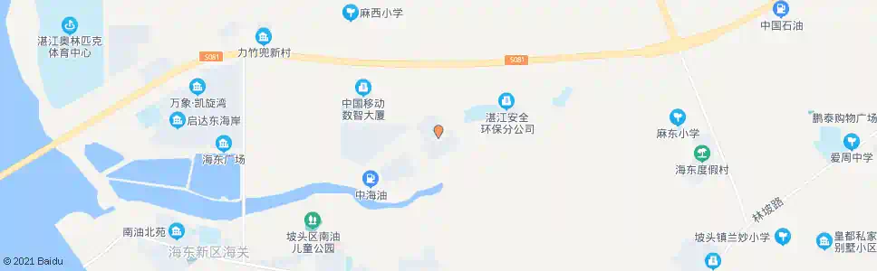 湛江南油三区南_公交站地图_湛江公交_妙搜公交查询2025