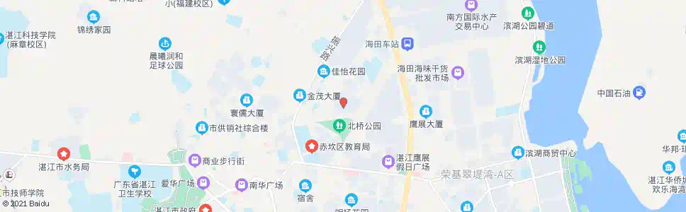 湛江年丰豪庭_公交站地图_湛江公交_妙搜公交查询2025