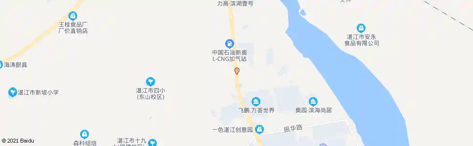 湛江啤酒厂_公交站地图_湛江公交_妙搜公交查询2025