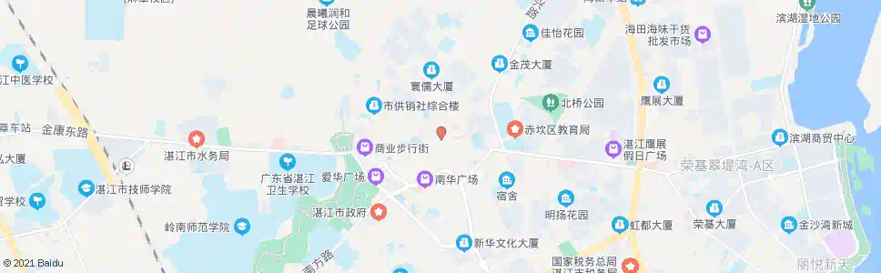 湛江民主路中_公交站地图_湛江公交_妙搜公交查询2025