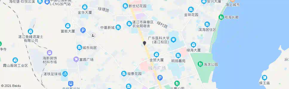 湛江俱乐部_公交站地图_湛江公交_妙搜公交查询2025