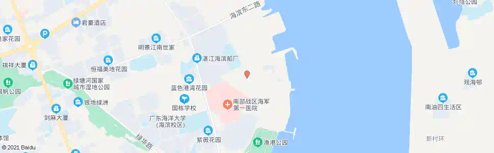 湛江海市山庄_公交站地图_湛江公交_妙搜公交查询2025