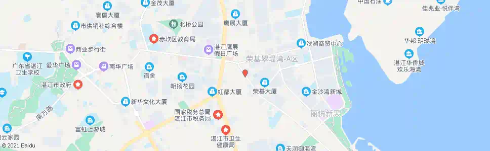 湛江军民路口_公交站地图_湛江公交_妙搜公交查询2025