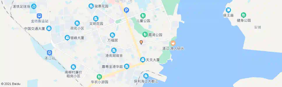 湛江洪屋路西_公交站地图_湛江公交_妙搜公交查询2025