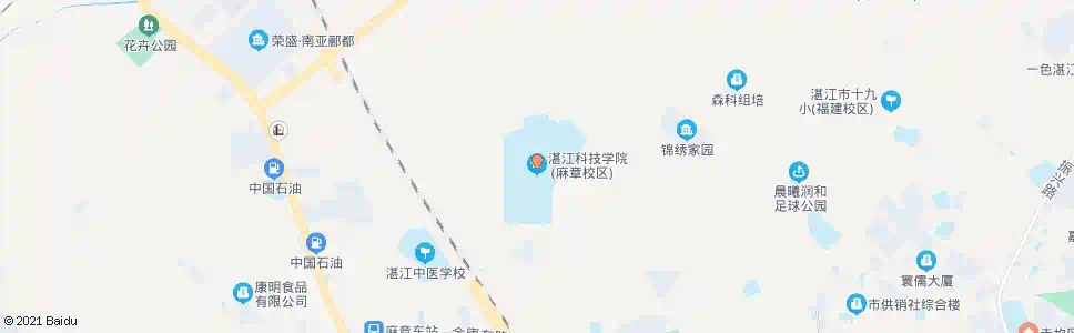 湛江寸金书院_公交站地图_湛江公交_妙搜公交查询2025