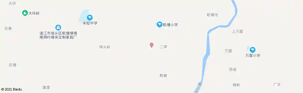 湛江乾塘_公交站地图_湛江公交_妙搜公交查询2025