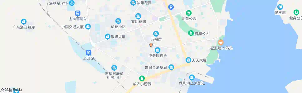 湛江市十六中学_公交站地图_湛江公交_妙搜公交查询2025