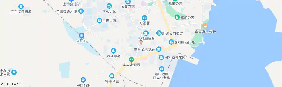 湛江霞山总站_公交站地图_湛江公交_妙搜公交查询2025