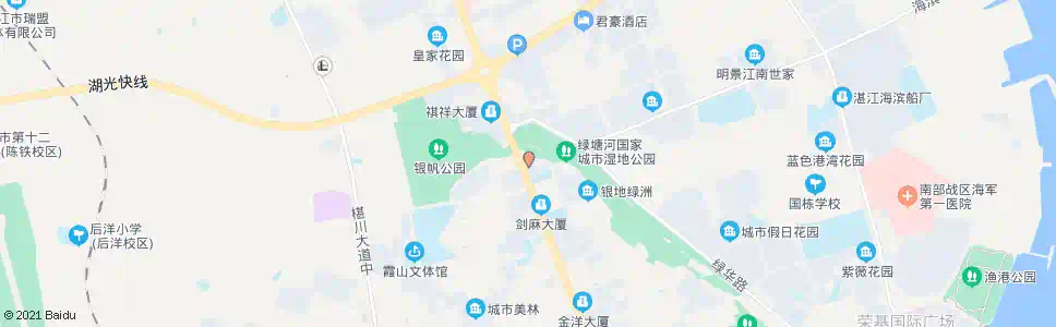 湛江开发区财政局_公交站地图_湛江公交_妙搜公交查询2025