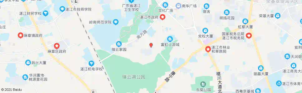 湛江通电小区_公交站地图_湛江公交_妙搜公交查询2025