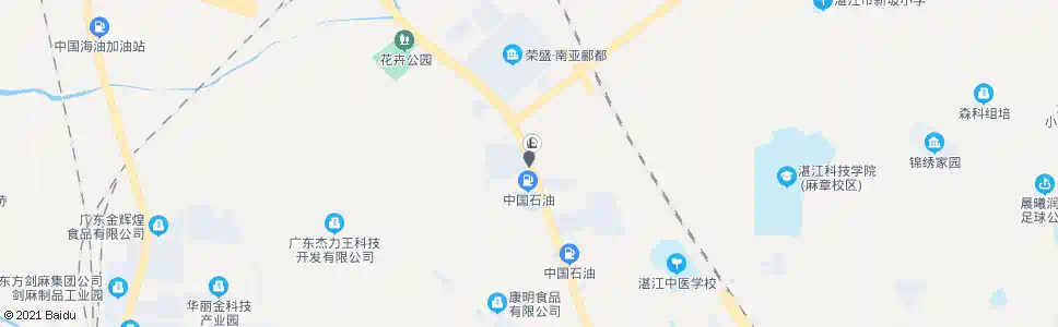 湛江瑞云北路_公交站地图_湛江公交_妙搜公交查询2025