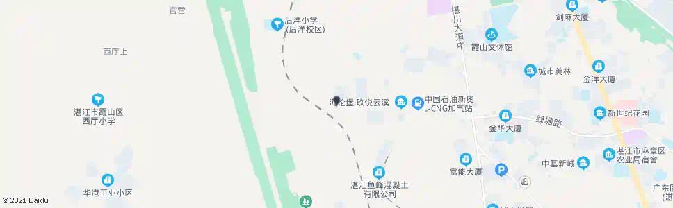 湛江挖尾村_公交站地图_湛江公交_妙搜公交查询2025