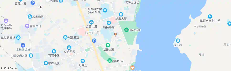 湛江民有路_公交站地图_湛江公交_妙搜公交查询2025