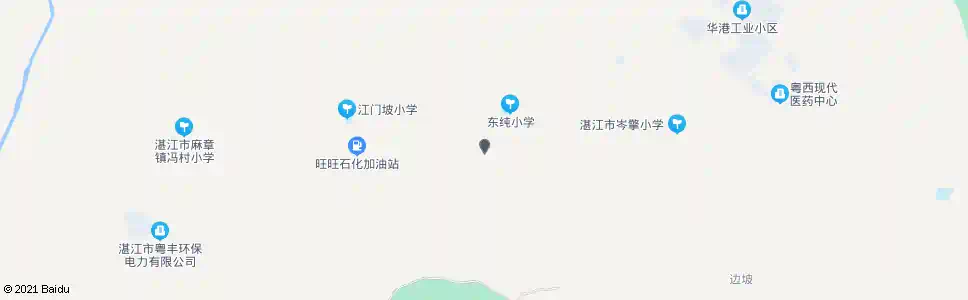 湛江东纯村_公交站地图_湛江公交_妙搜公交查询2025