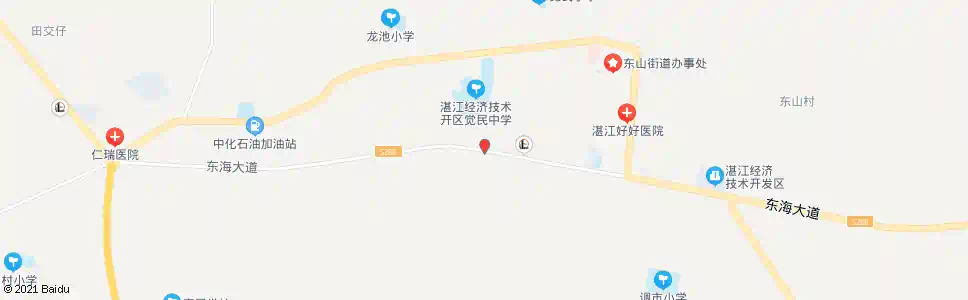 湛江北山路口_公交站地图_湛江公交_妙搜公交查询2025