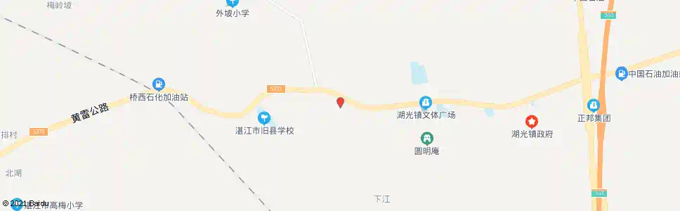 湛江厚高村_公交站地图_湛江公交_妙搜公交查询2025