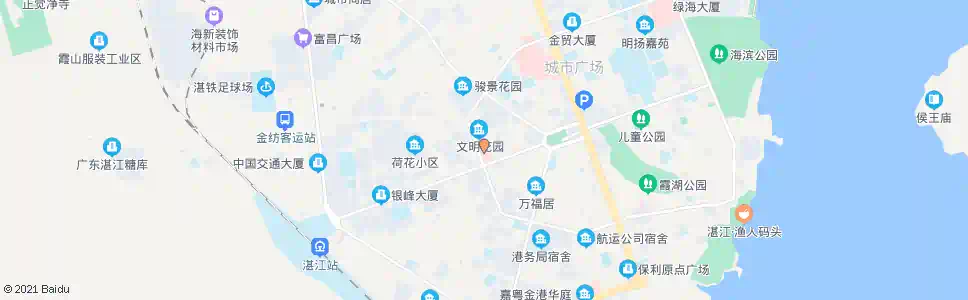 湛江市二中医院_公交站地图_湛江公交_妙搜公交查询2025