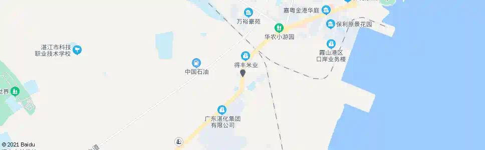 湛江龙划村_公交站地图_湛江公交_妙搜公交查询2025