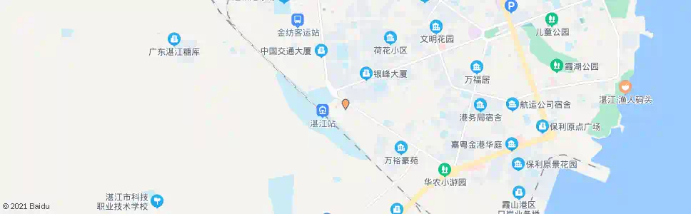 湛江百园路南_公交站地图_湛江公交_妙搜公交查询2025
