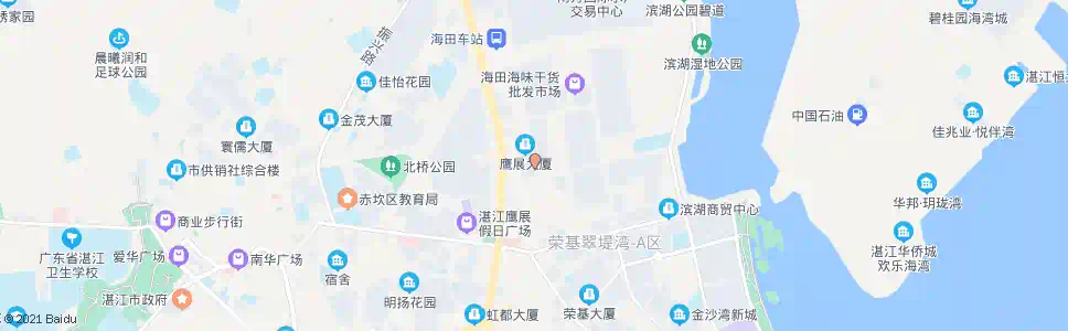 湛江赤坎地税局_公交站地图_湛江公交_妙搜公交查询2025